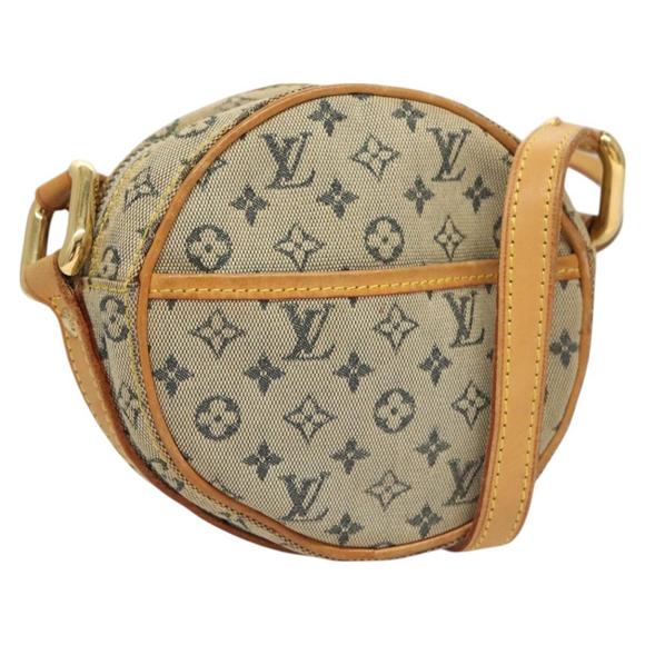 LOUIS VUITTON Monogram Mini Jeanne PM Shoulder Bag Blue M92001 LV Auth 129801 - Picture 1 of 16